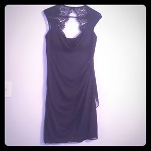 Black Lace Cocktail Dress